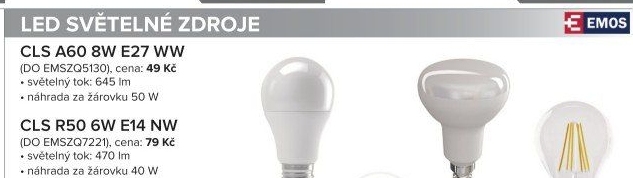 LED žárovka Emos