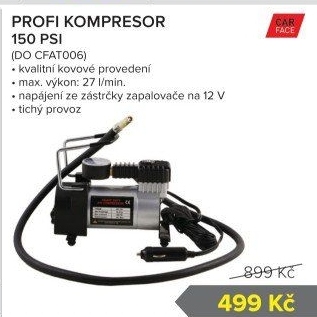 Kompresor Carface 150 PSI