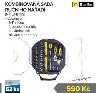 Sada ručního nářadí Starline
