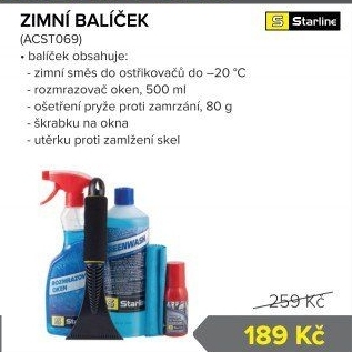 Zimní balíček Starline