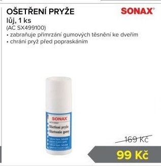 Ošetření pryže Sonax