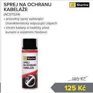 Sprej na ochranu kabeláže Starline