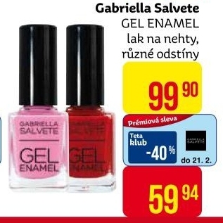 Lak na nehty Enamel Gabriella Salvete