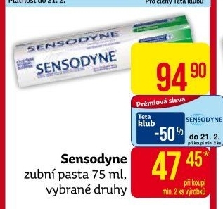 Pasta na zuby Sensodyne