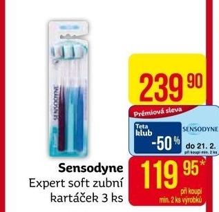 Kartáček na zuby Sensodyne Expert