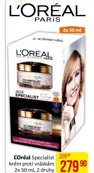 Balení krém denní a noční Age Specialist L'Oréal