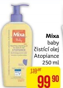 Olej dětský zklidňující Baby Mixa