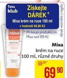 Krém na ruce Mixa
