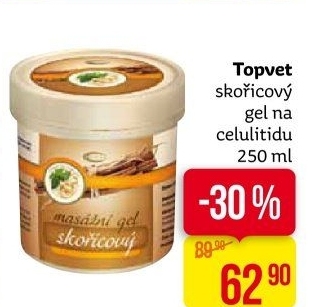Gel proti celulitidě Topvet