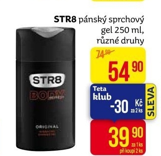 Sprchový gel pánský STR8