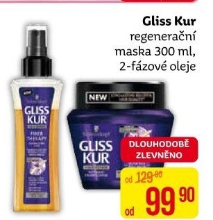 Maska na vlasy regenerační Gliss Kur Schwarzkopf