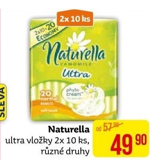 Vložky dámské Ultra Naturella