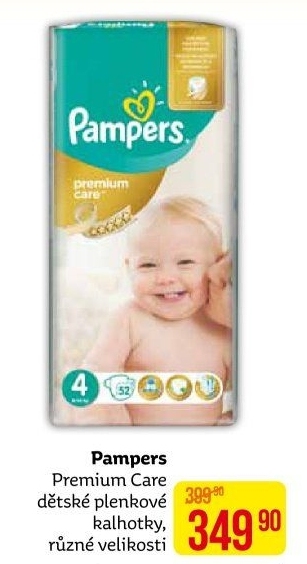 Pleny dětské Pampers Premium Care
