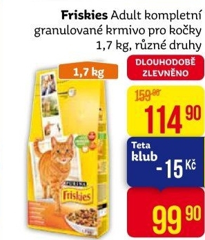 Granule pro kočky Friskies