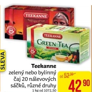 Čaj zelený Teekanne
