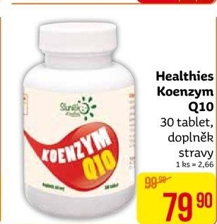 Doplněk stravy Koenzym Q10 Healthies