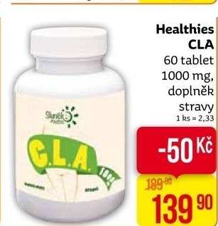 Doplněk stravy CLA Healthies