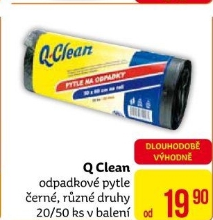 Pytle na odpadky Q Clean