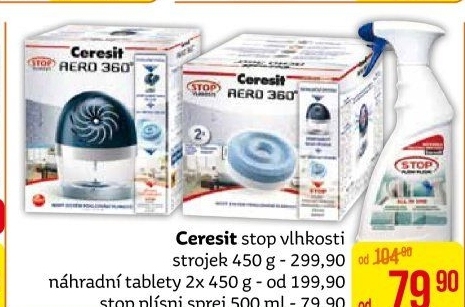 Pohlcovač vlhkosti Aero 360° Ceresit