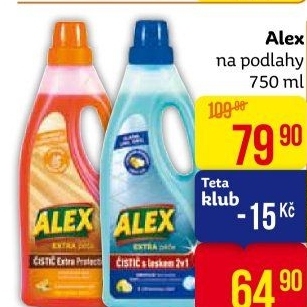Čistič na podlahy Alex