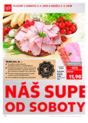 akční leták Kaufland 2.2.2018-7.2.2018