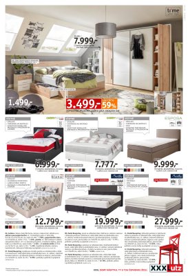 akční leták XXXLutz 29.1.2018-11.2.2018