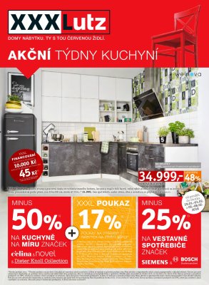 akční leták XXXLutz 29.1.2018-11.2.2018