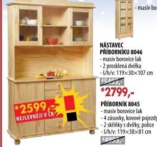 Nástavec příborníku 8046