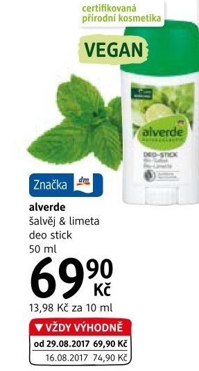 Deodorant stick Alverde