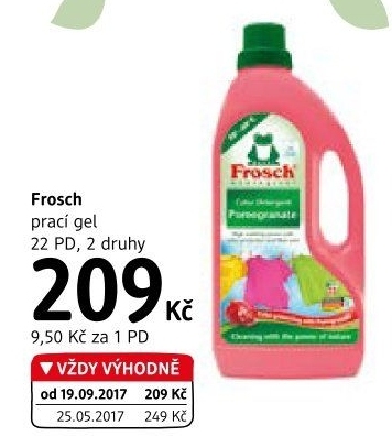 Prací gel Frosch