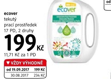 Prací gel Ecover