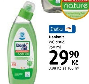 Čistič WC gelový Nature Denkmit