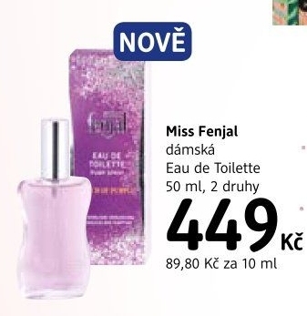 Toaletní voda Miss Fenjal