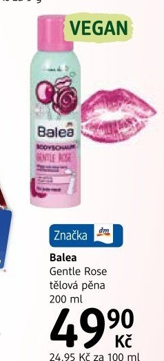 Tělová pěna Balea