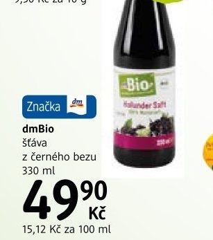 Šťáva ovocná dm Bio