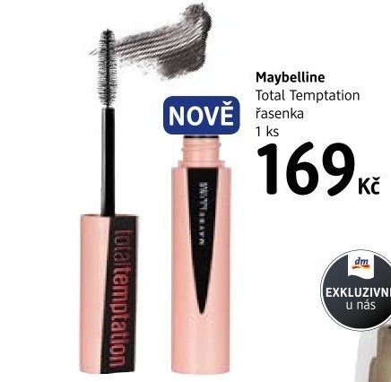 Řasenka Total Temptation Maybelline