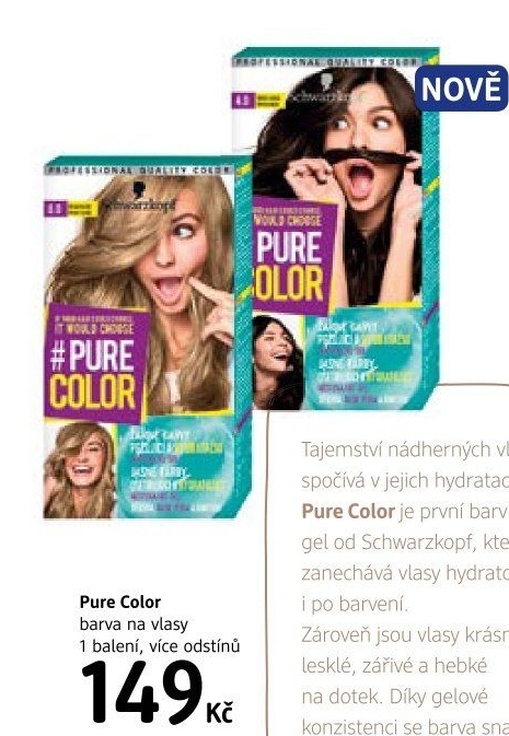 Barva na vlasy Pure Color Schwarzkopf