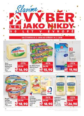 akční leták Kaufland 8.2.2018-14.2.2018