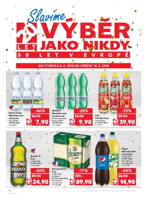 akční leták Kaufland 8.2.2018-14.2.2018