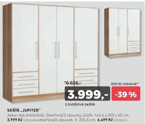 Skříň JUPITER