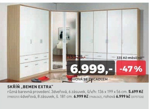 Skříň BREMEN EXTRA