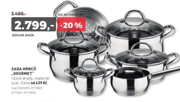 Sada hrnců GOURMET