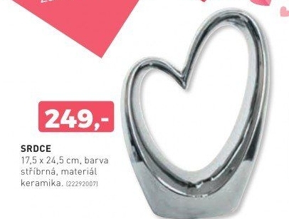 Srdce keramické