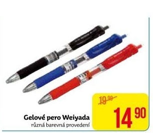 Gelové pero Weiyada