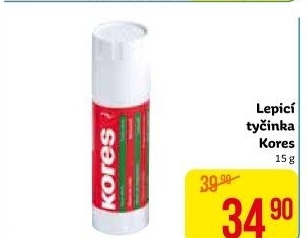 Lepidlo tyčinka Kores