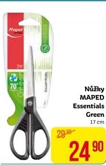Nůžky Essentials Green Maped