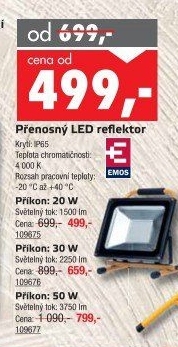 Reflektorové LED světlo Emos