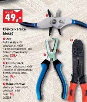 Elektrikářské kleště 2v1 Magg