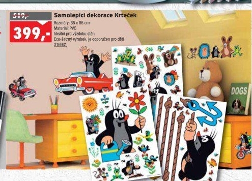 Samolepicí dekorace