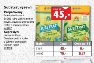 Propařovaný substrát Forestina